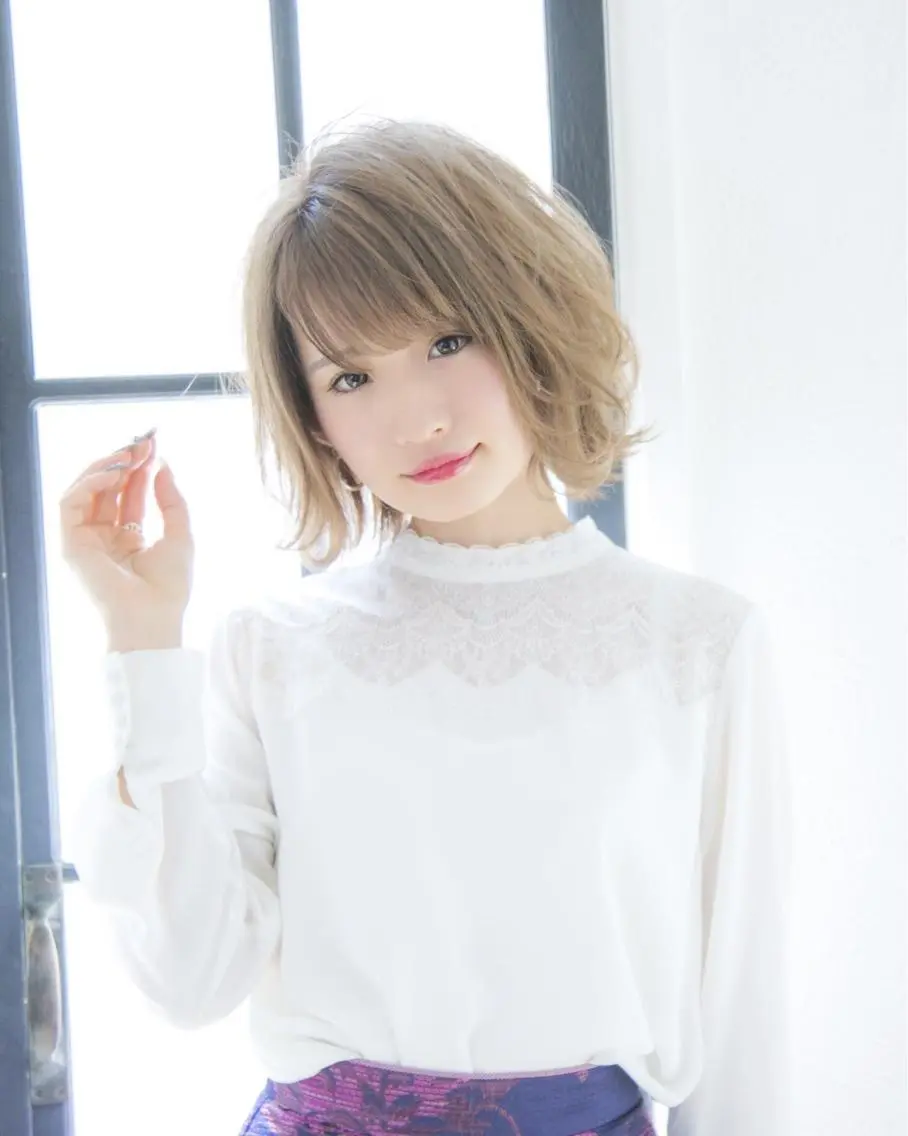 ショート カット ヘアカラー トリートメント 🌟モテ髪ショート 🌟店長 津賀涼のヘアスタイル