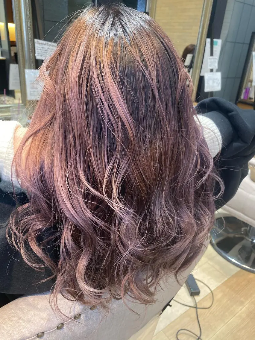 セミロング カラー ヘアカラー トリートメント トップスタイリスト/ アユミのヘアスタイル