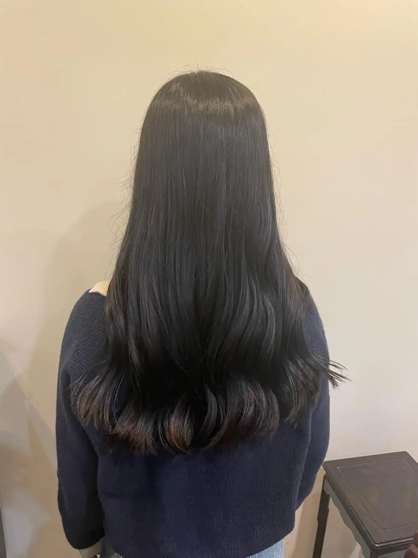 セミロング カラー Hikari 髪質改善🩵ᩚ🫧のヘアスタイル