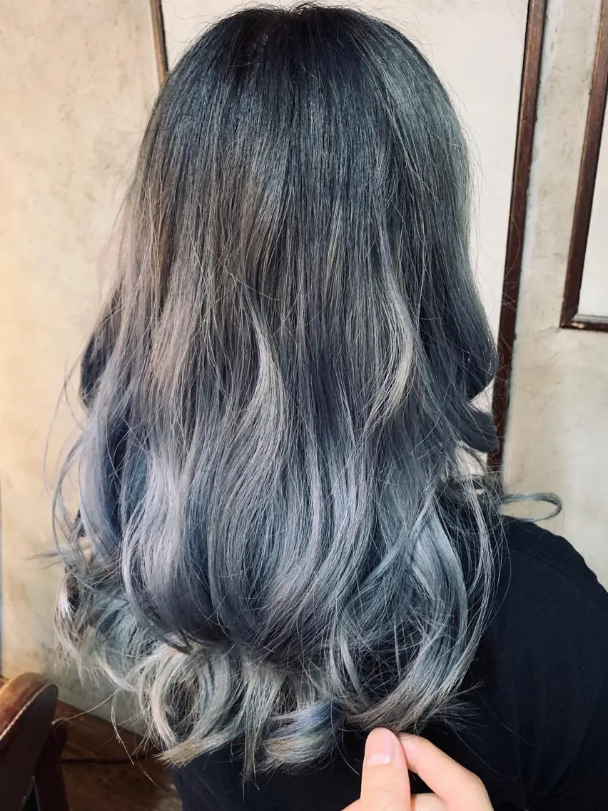 セミロング カット ヘアカラー トリートメント ヘアセット ✨上村 潤平✨メンズヘア✨のヘアスタイル