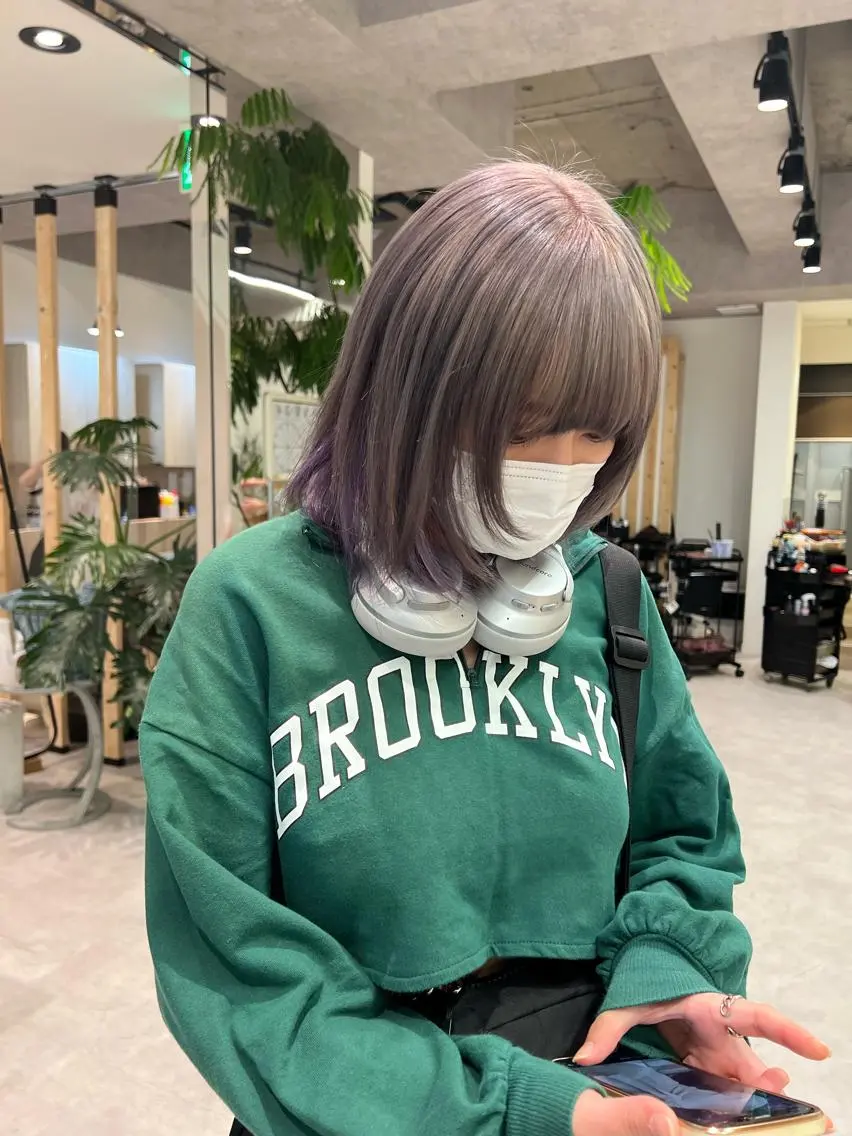 ショート カラー ヘアカラー トリートメント 🍀お悩み改善憧れの 美髪　小林風雅のヘアスタイル