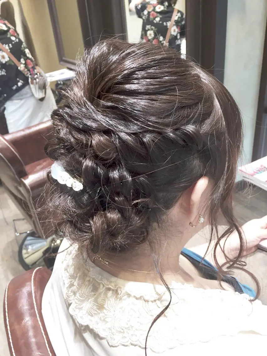 ミディアム ヘアアレンジ Lyhair🦊🎀 AKIのヘアスタイル