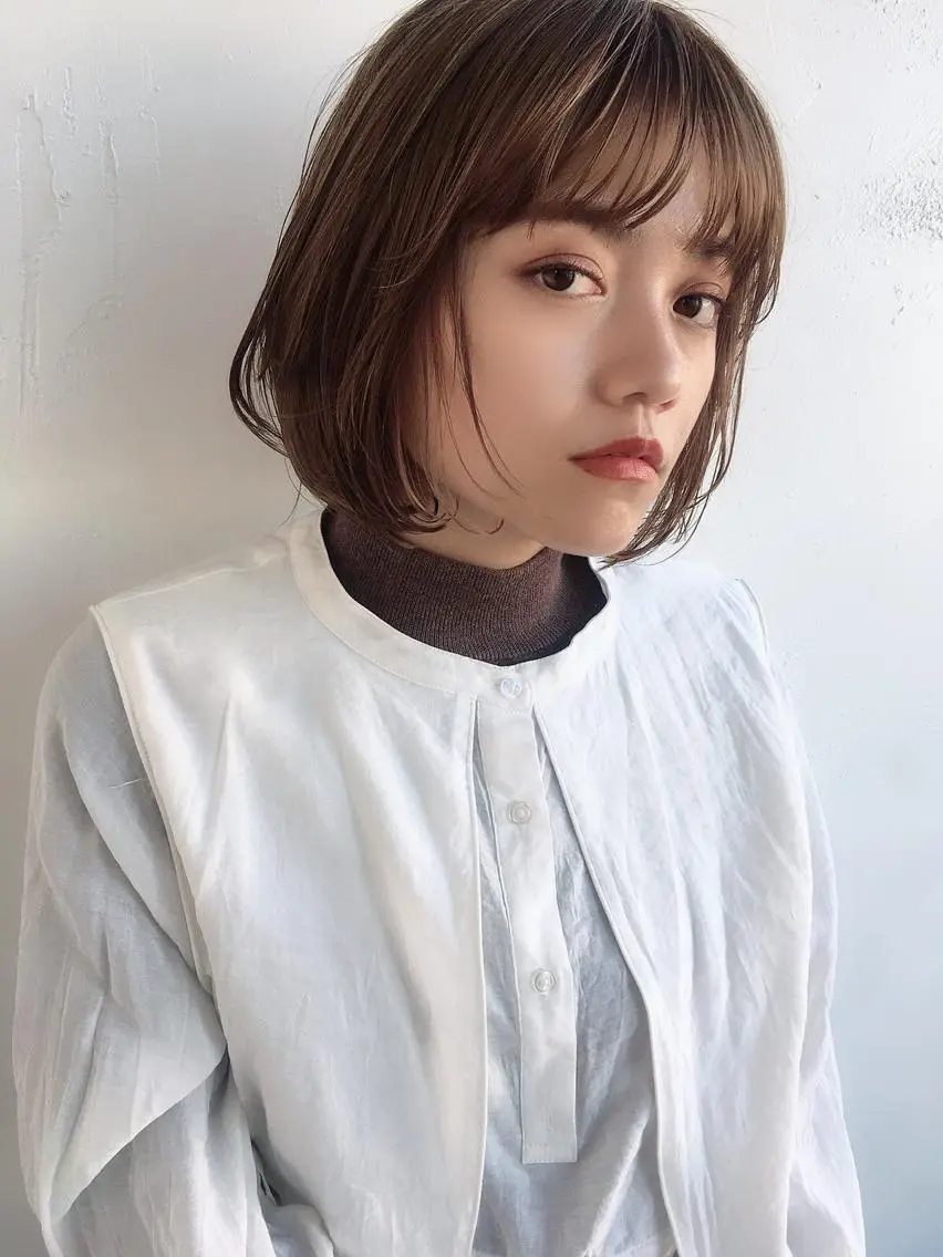 ショート ボブ 鎌倉 彩のヘアスタイル