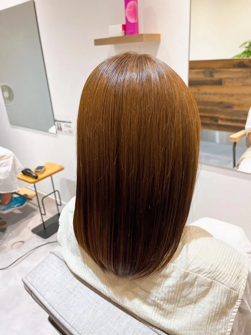 カラー カット 🌸 飯野 舞桜のヘアスタイル