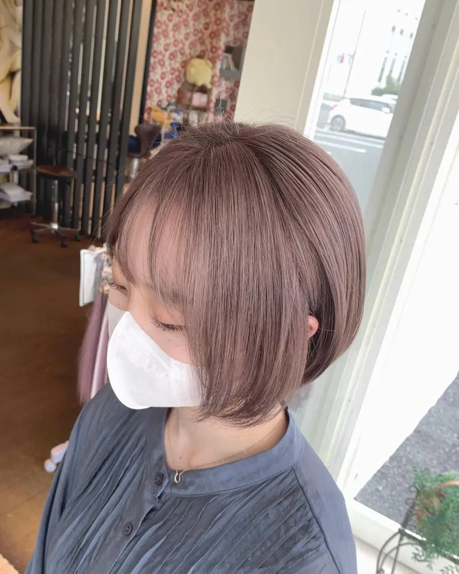ショート カラー EARTH石巻店 尾形  裕のヘアスタイル