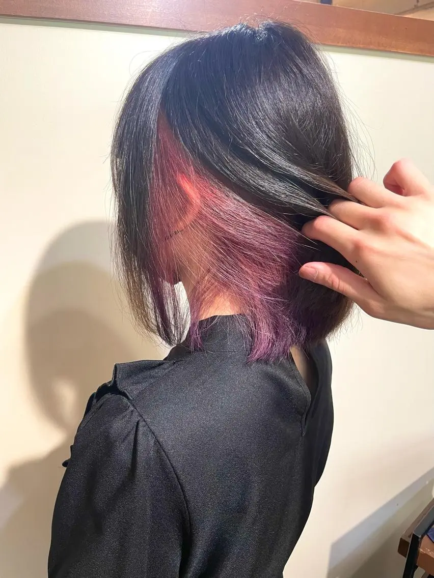 ショート カラー ブリーチ ブロンド ケアブリーチ デザインカラー ハイライトカラー ヘアカラー トリートメント 羽田翔大/ブリーチ/ レイヤー/店長のヘアスタイル