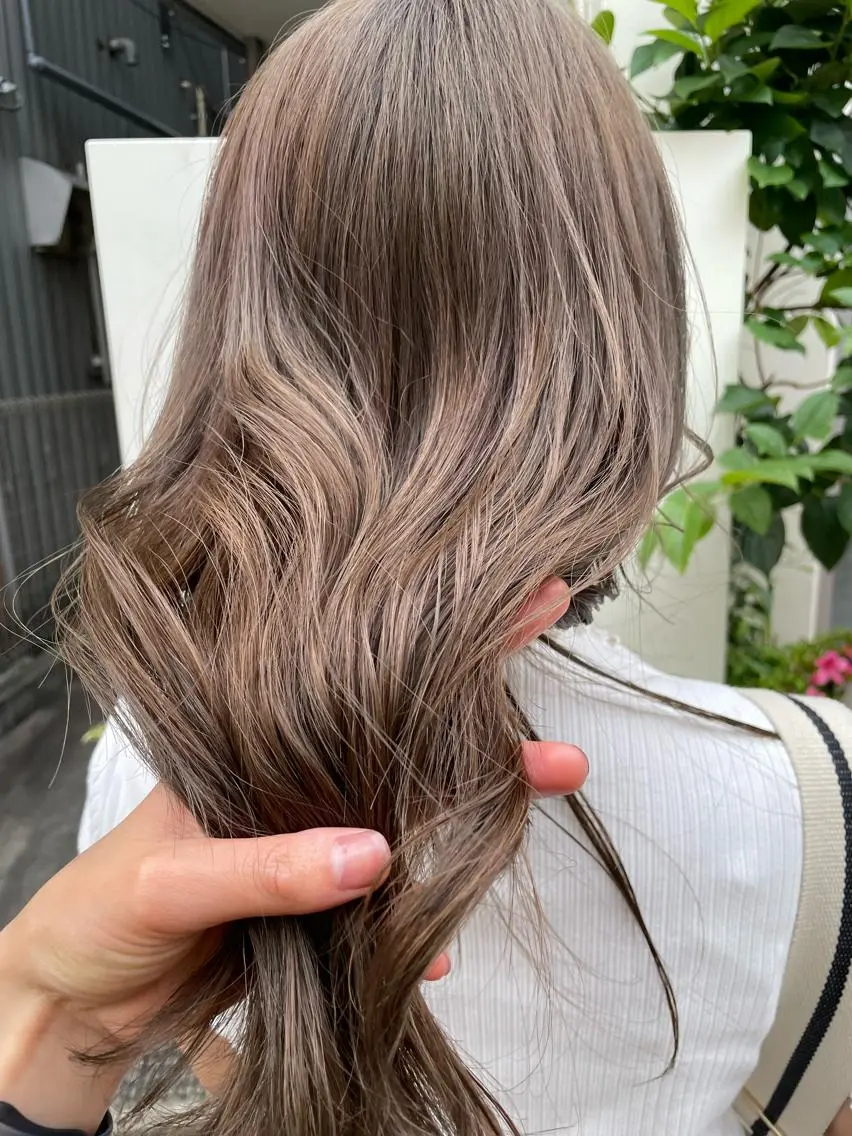 ロング カラー 🪞透け感&韓国ヘア 🪞honokaのヘアスタイル