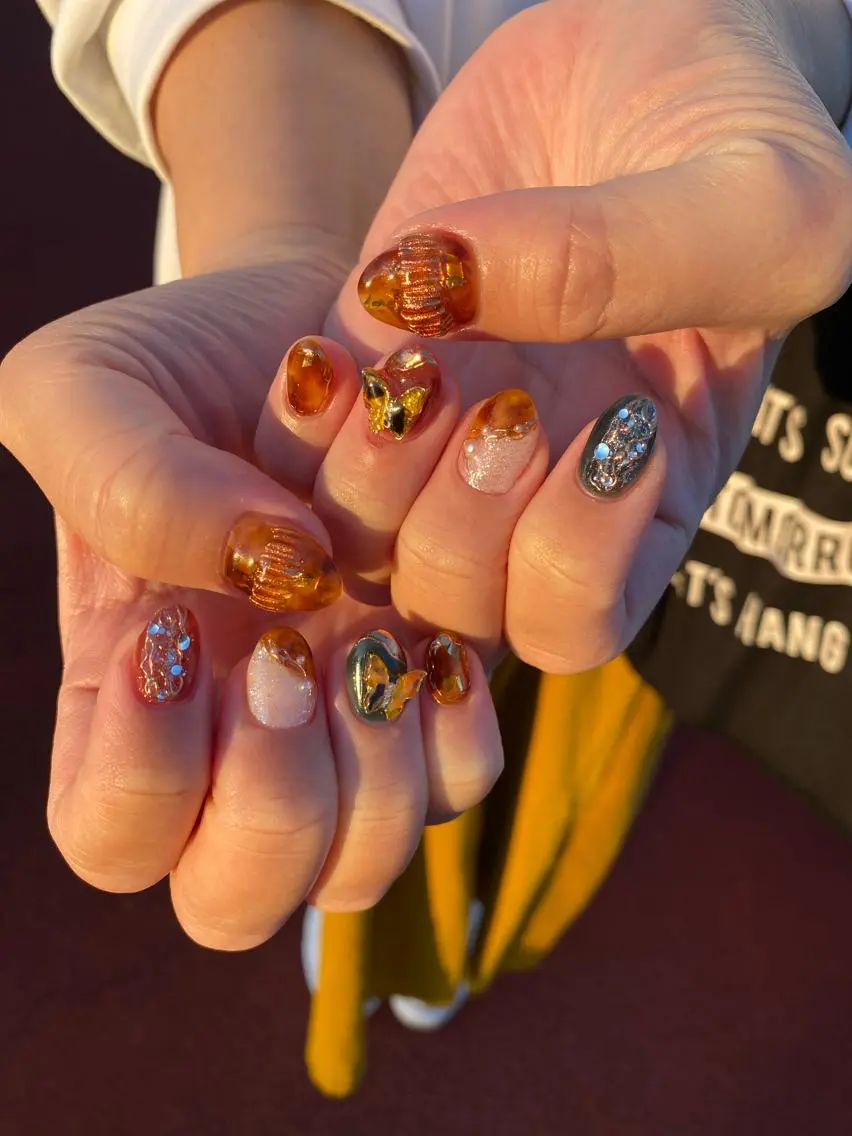 ネイル ハンドネイル nailsalon ∞ ﾐｶﾅﾙ ∞のネイルデザイン