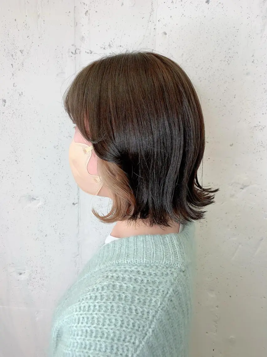 ショート カラー 透明感ハイトーン🦄 キラ🌈のヘアスタイル