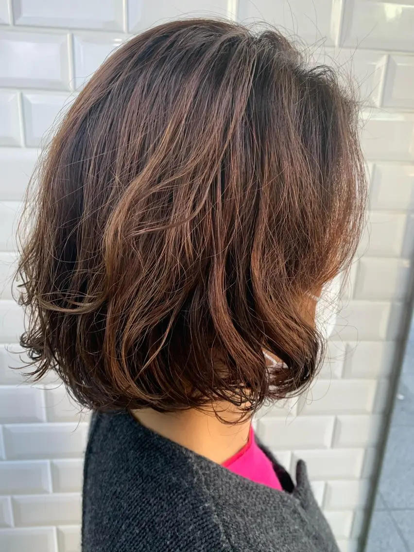 ショート パーマ appiis 柳田葵　横浜のヘアスタイル