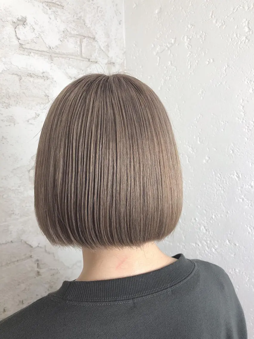 ショート カラー カット ヘアカラー トリートメント ヘッドスパ ヘアセット ️韓国ヘア/レイヤー カット❤️Yūkaのヘアスタイル