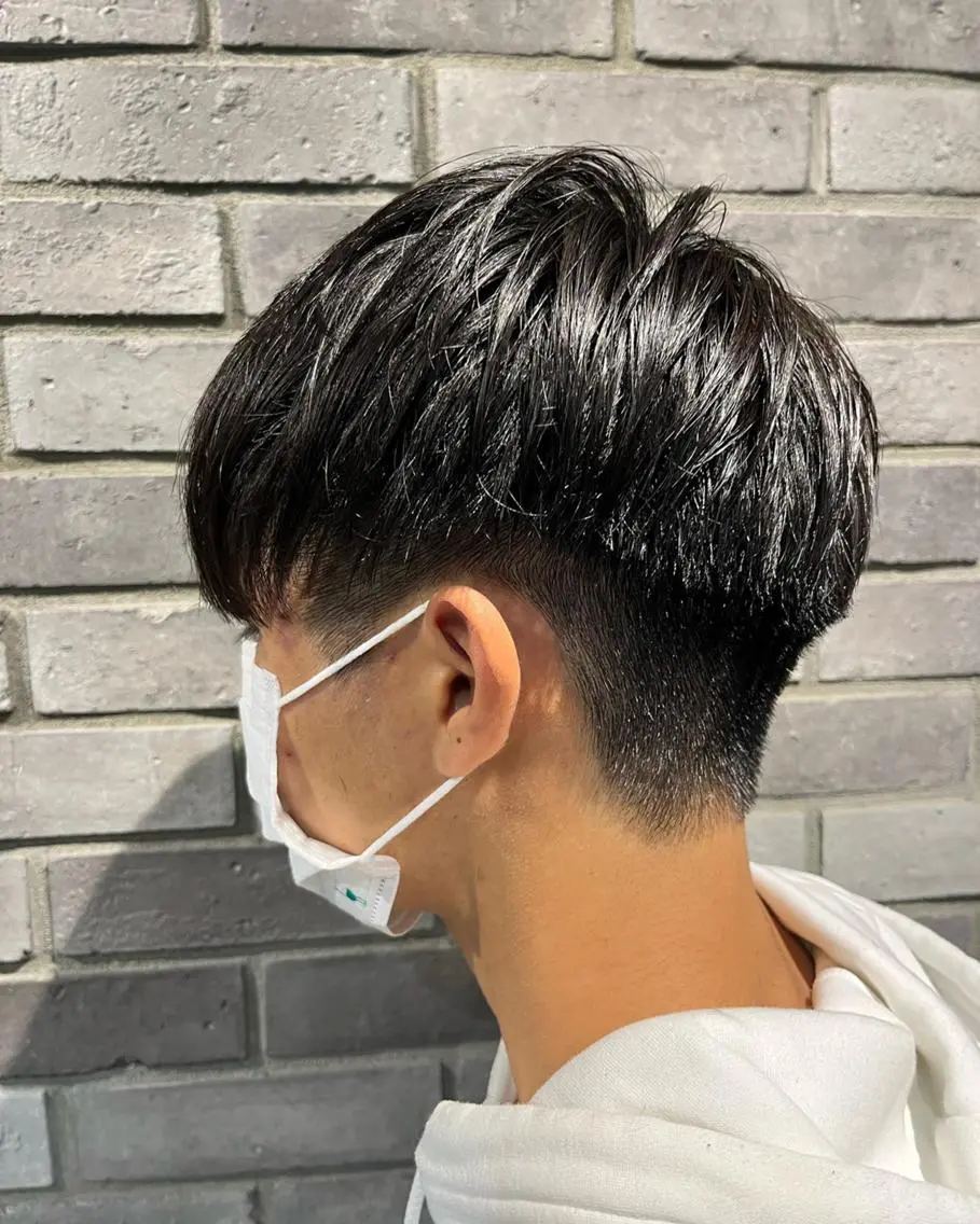 ショート カラー メンズ マッシュ 学生(メンズ向け) メンズショート ツーブロック 外国人風カラー 🌿ヤマグチ ユウキ🌿のヘアスタイル