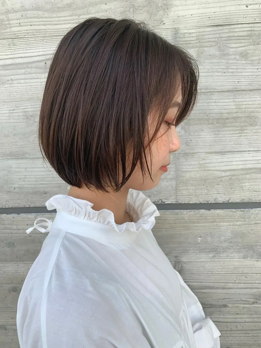 ショート モテ髪/ボブ/ショー ト/アダチフウトのヘアスタイル