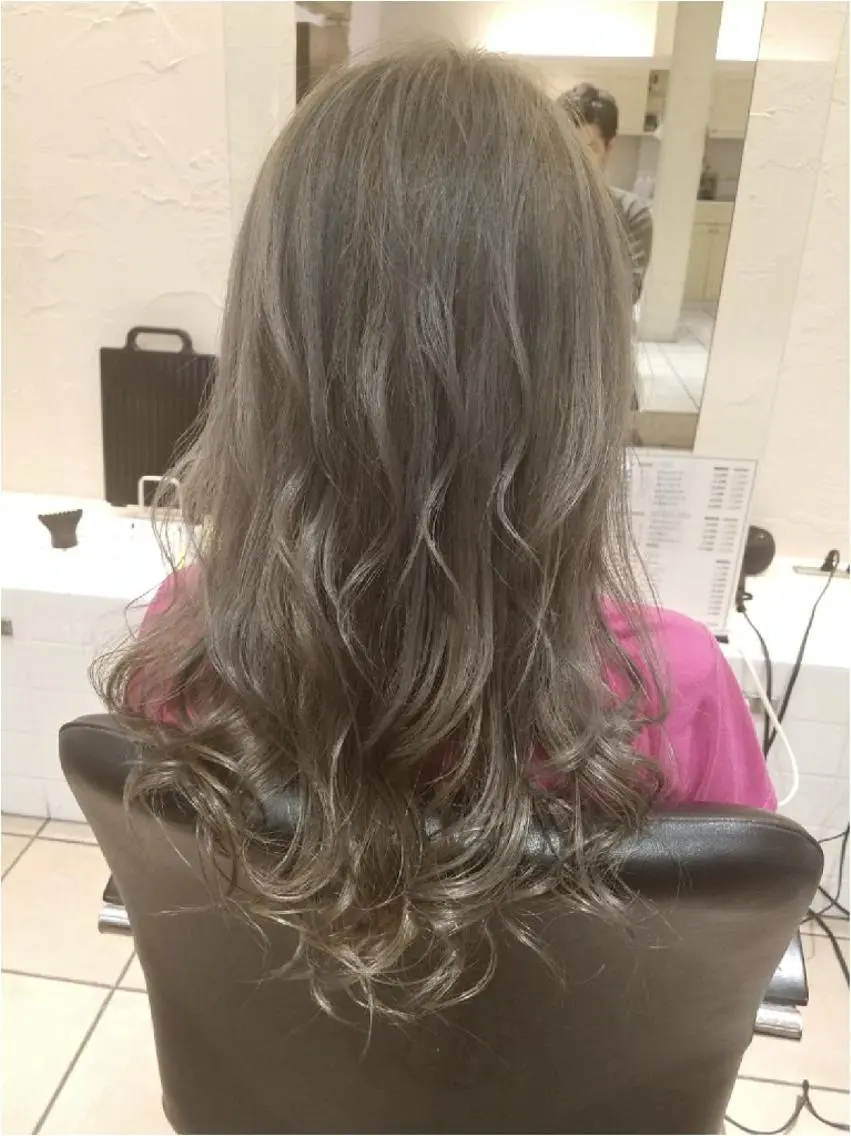 ミディアム カラー ヘアアレンジ 【髪質改善美容師】t occa茨木篠原健太のヘアスタイル
