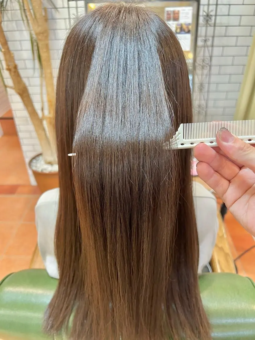 ロング カラー カット ヘアカラー トリートメント 石井 佑樹のヘアスタイル