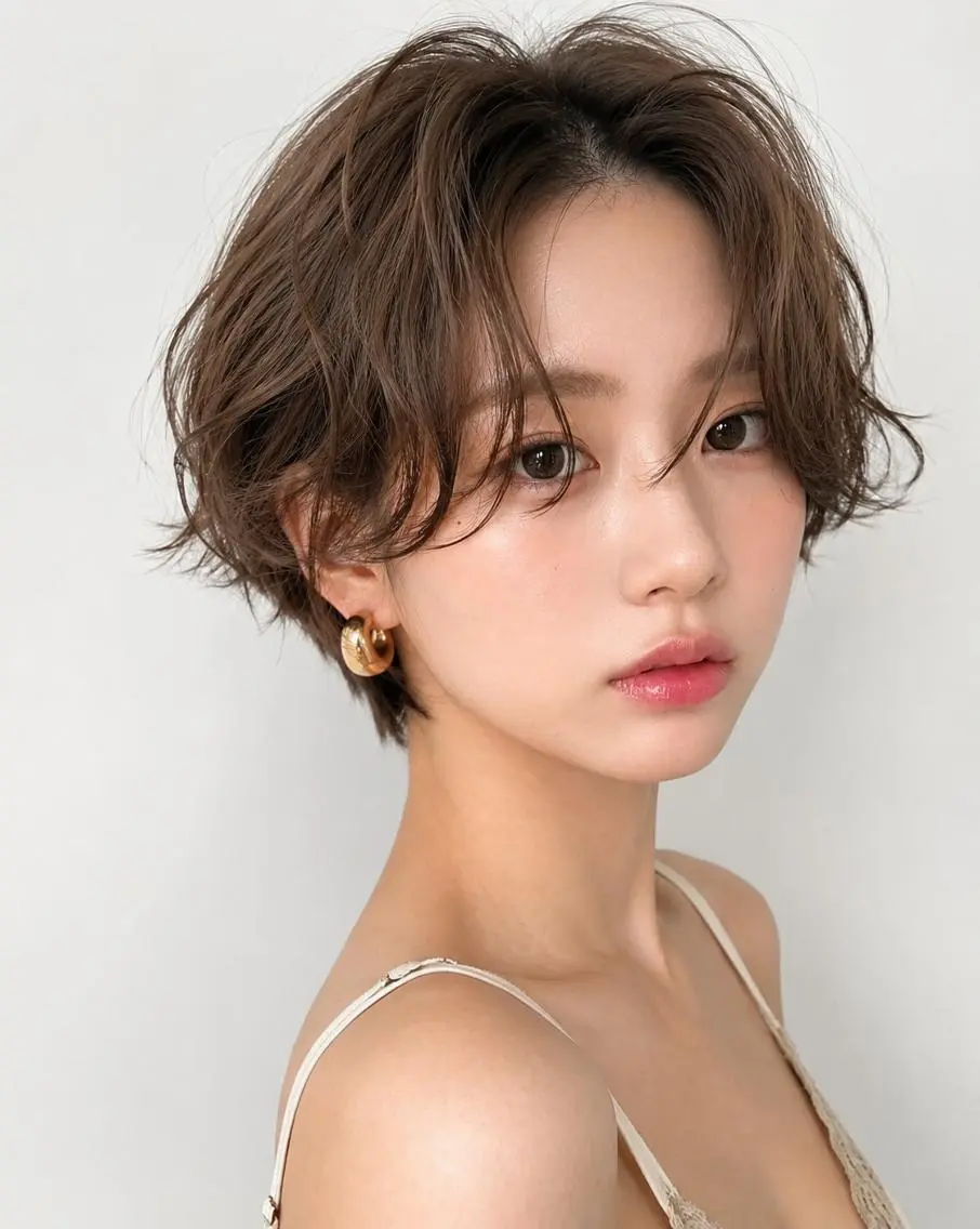 ショート パーマ カラー カット ヘアカラー パーマ ダメージレス コバヤシ ヒロヒトのその他イメージ