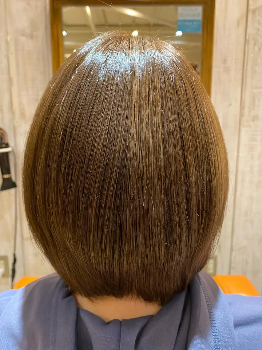ショート カット ヘアカラー トリートメント 艶美髪マスター 店長✂︎YUKKEのヘアスタイル