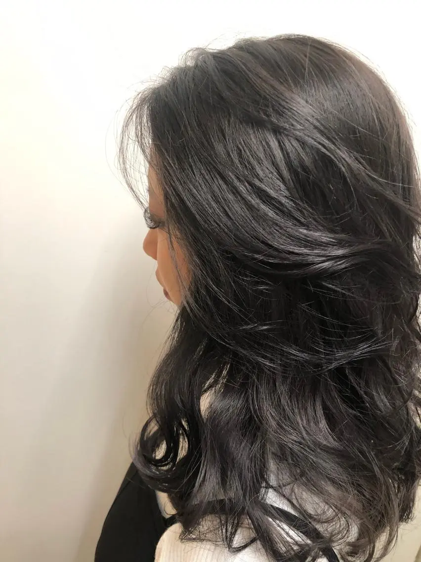 セミロング カラー シルバー ヘアカラー トリートメント ヘッドスパ 似合わせ/代表 髪質改善/山田将大のヘアスタイル