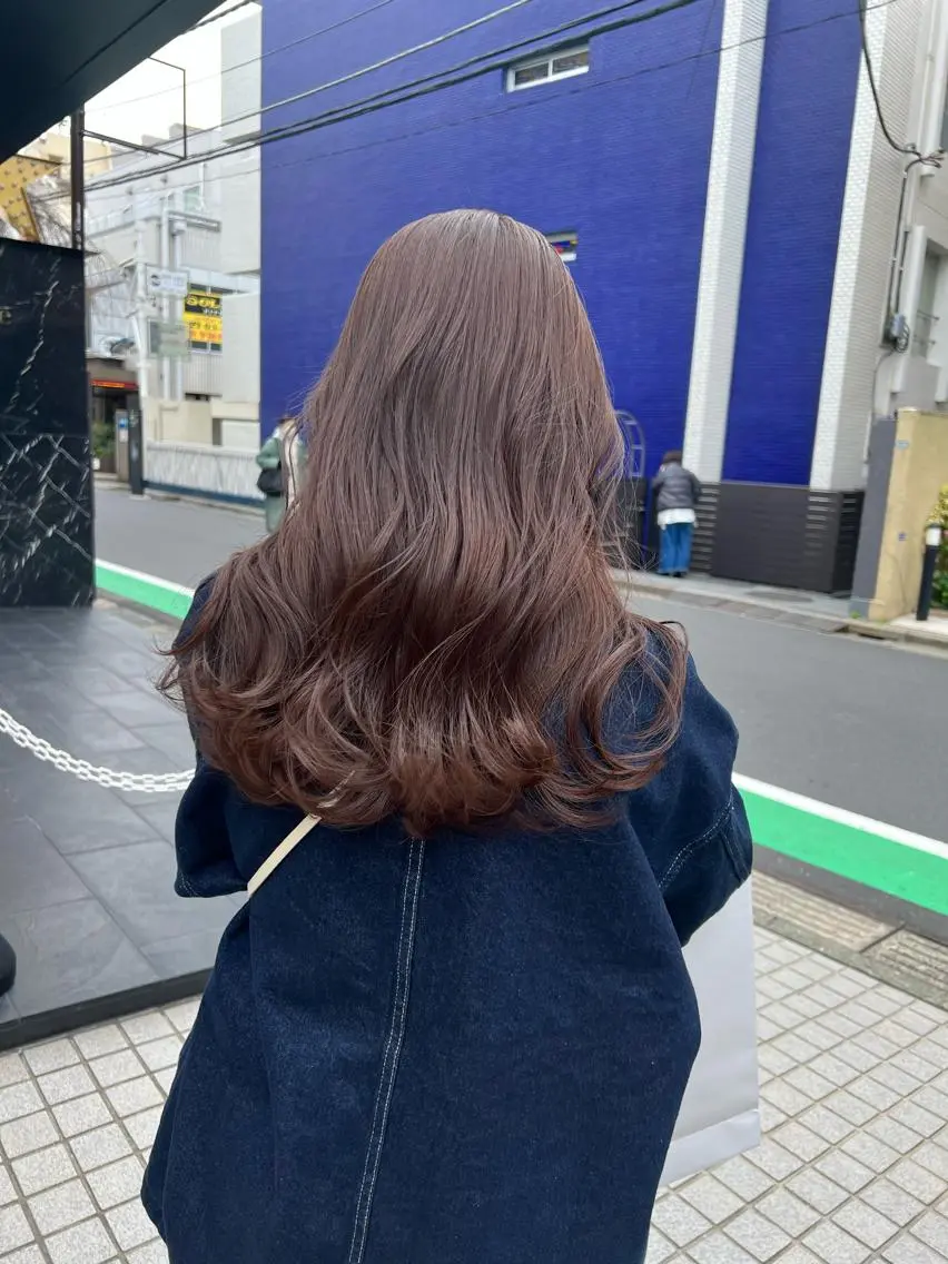 ロング カラー 似合わせヘア🫶🏻 つきいてるみのヘアスタイル