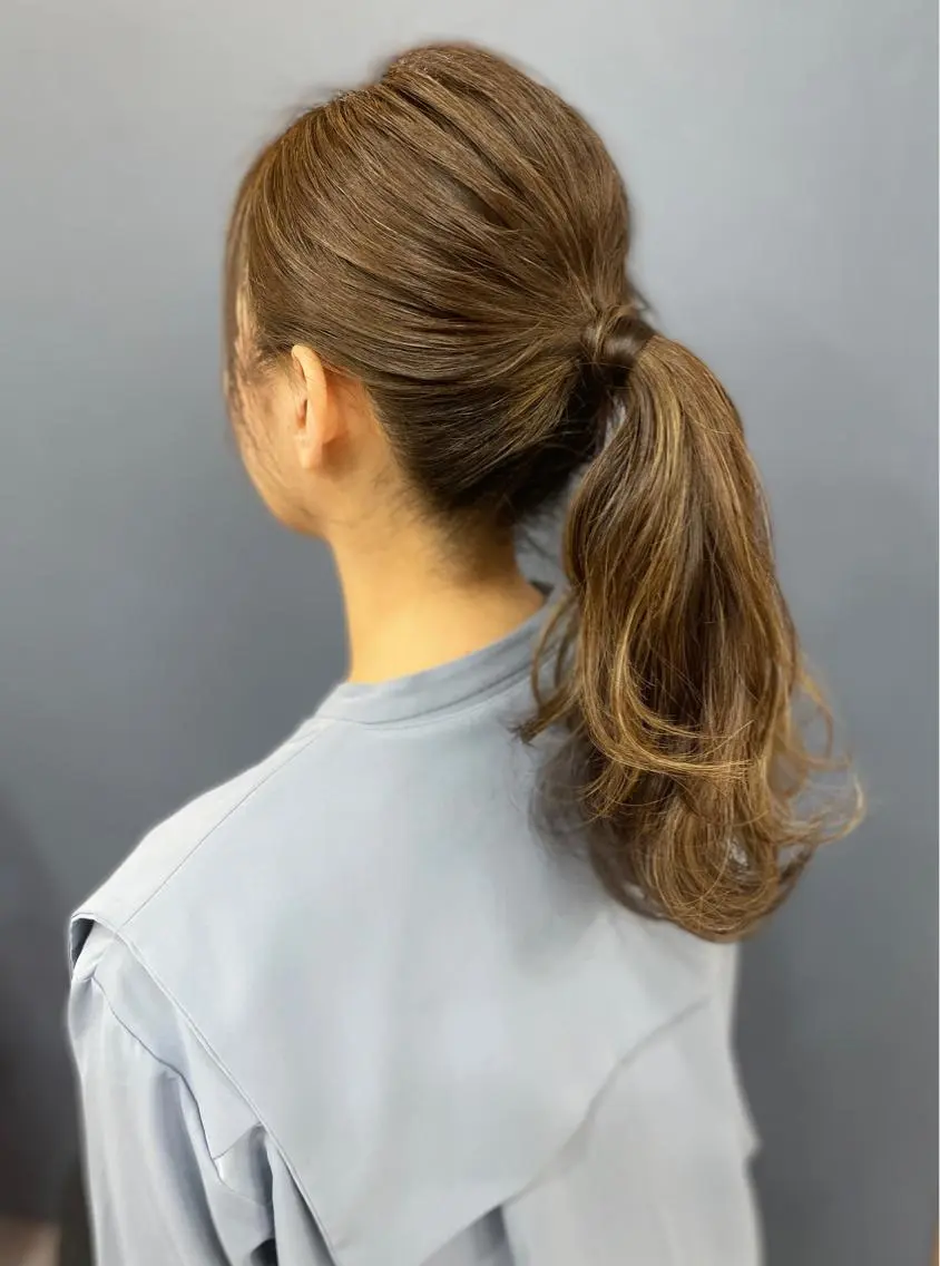 ロング ヘアアレンジ ヘアセット OGAWA HIROKIのヘアスタイル