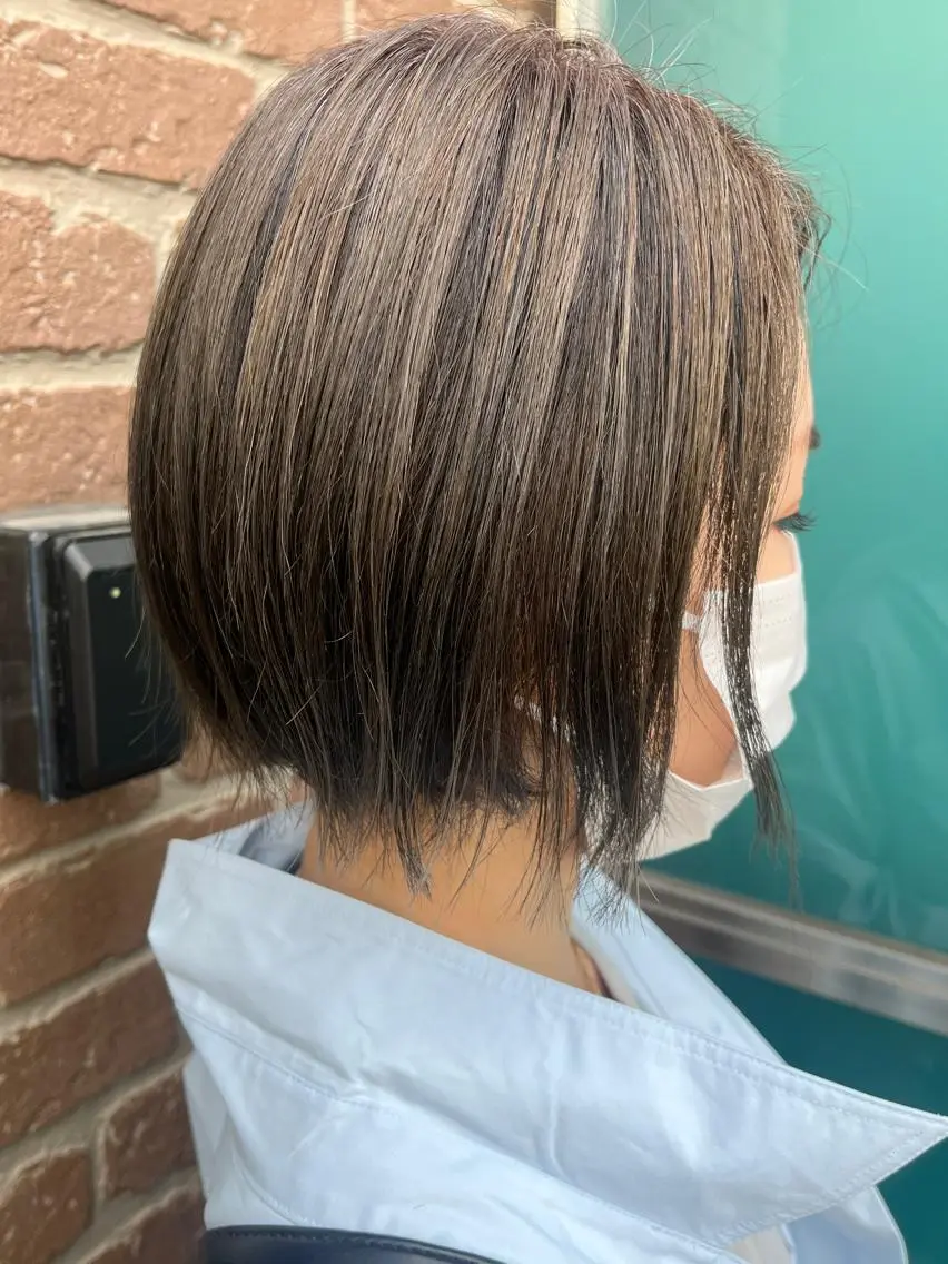 カラー パーマ ヘアアレンジ メンズ キッズ ネイル マツエク・マツパ アイブロウ メンズブリーチ メンズハイライト メンズインナーカラー メンズ韓国風 ブリーチ ヘッドスパ 久木原 ゆりのヘアスタイル
