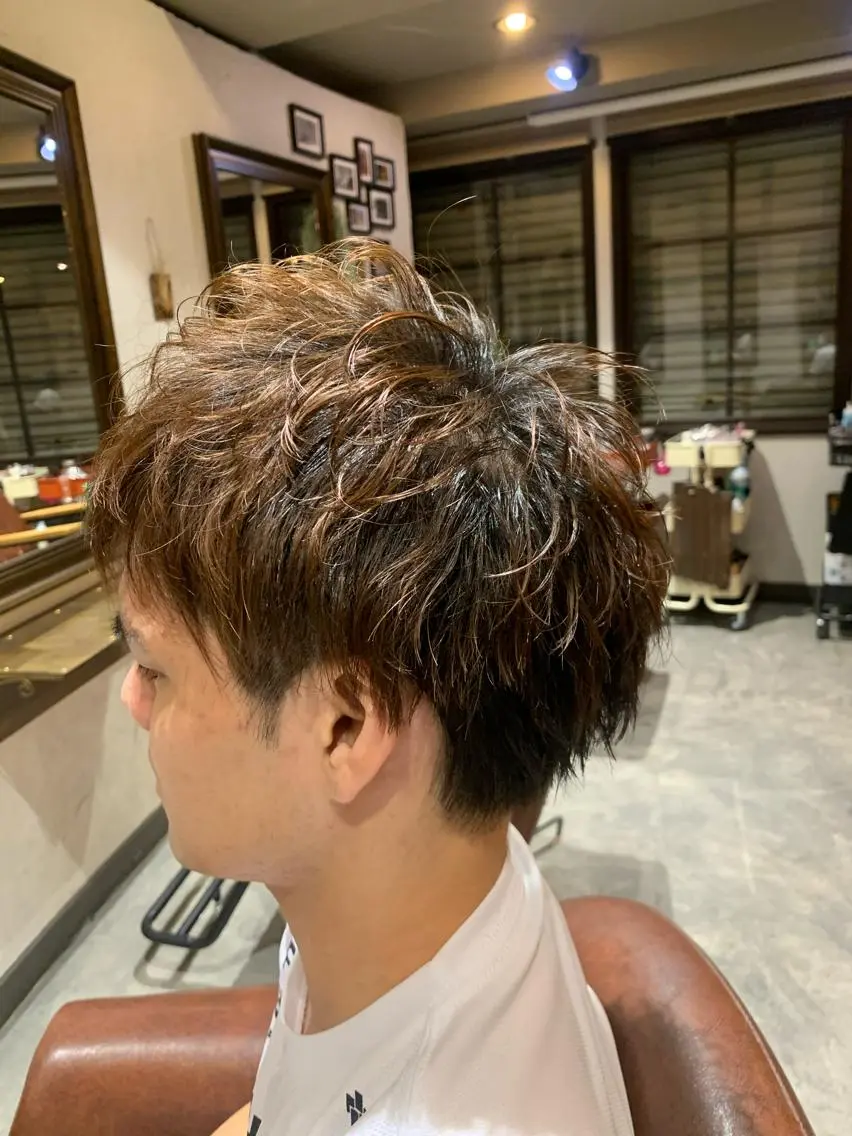 メンズ マッシュ 佐々木陸斗 ショート&メンズのヘアスタイル