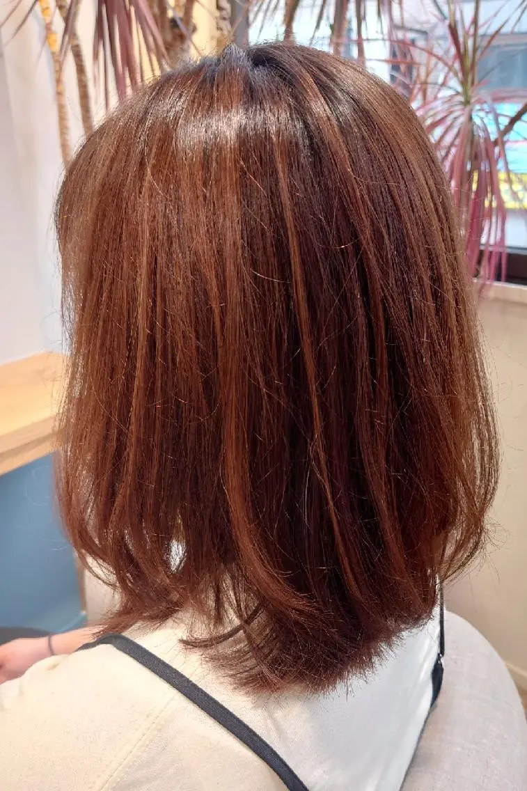セミロング ヘアアレンジ レイヤーカット 田中将平【 サロンマネージャー】のヘアスタイル