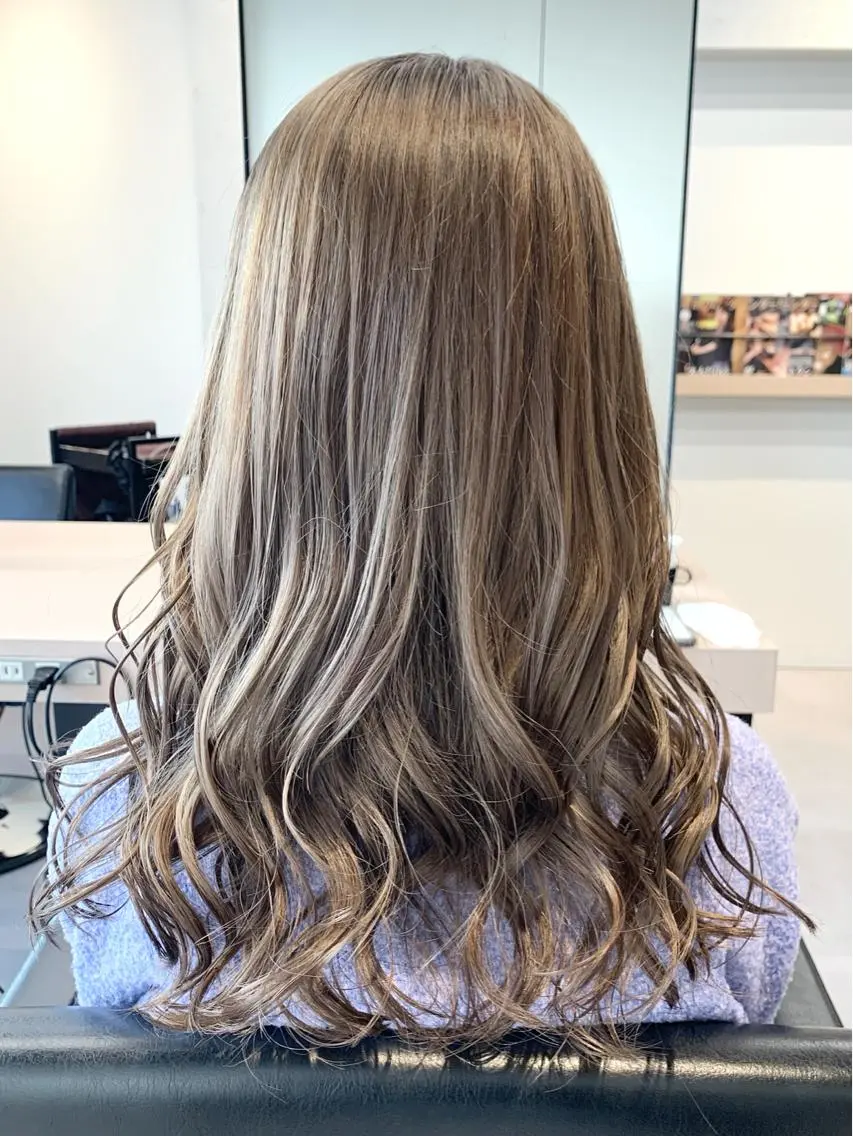 ロング カラー カット ヘアカラー トリートメント ❤️Ruminate 日暮里店❤️のヘアスタイル