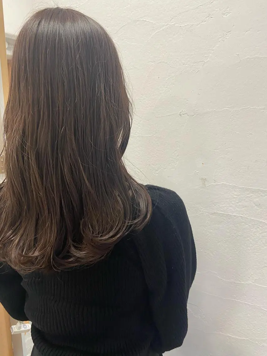 ロング カラー ヘアアレンジ 眼精疲労・首肩こり 専門スパのエステ・リラクイメージ