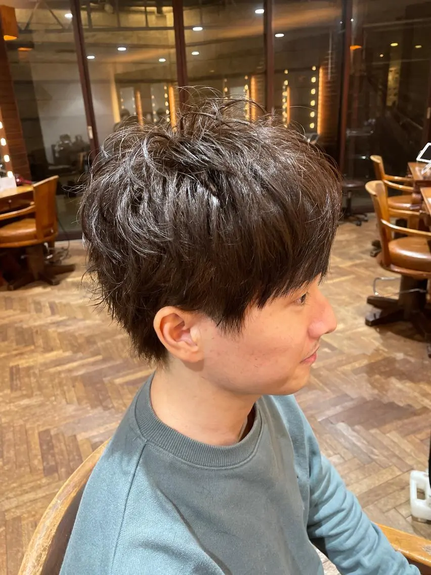 メンズ マッシュ stylist YUTOのヘアスタイル