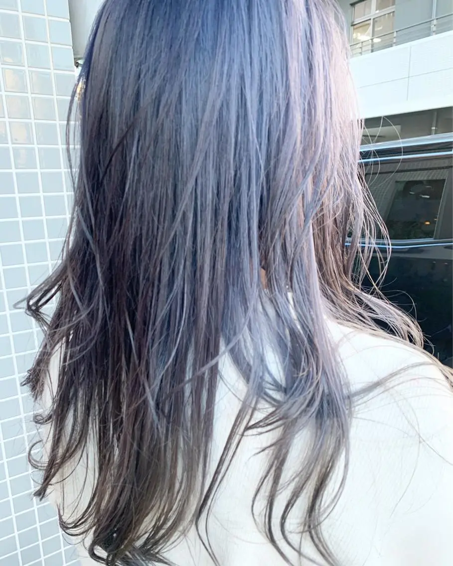 ロング カラー ヘアカラー トリートメント ヘアセット 🌸スタイリスト 山浦美恵のヘアスタイル