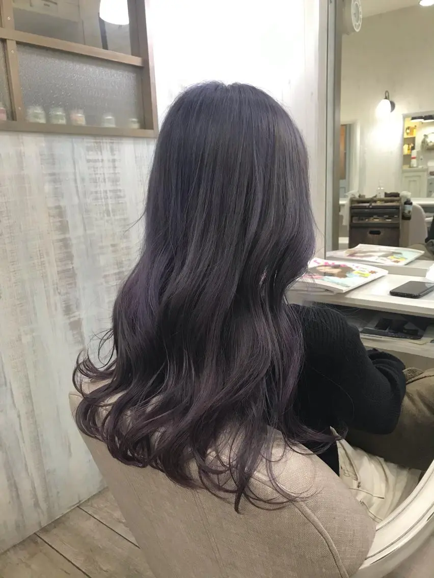ロング ネモトメイナ🌿‬ 今月末で退職しますのヘアスタイル
