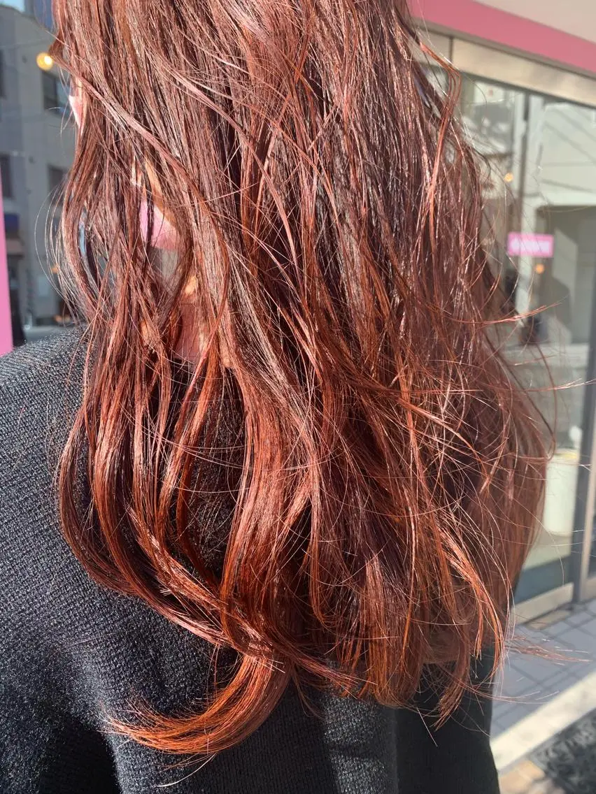 ロング カラー ヘアカラー トリートメント ヘアセット 🌸スタイリスト 山浦美恵のヘアスタイル