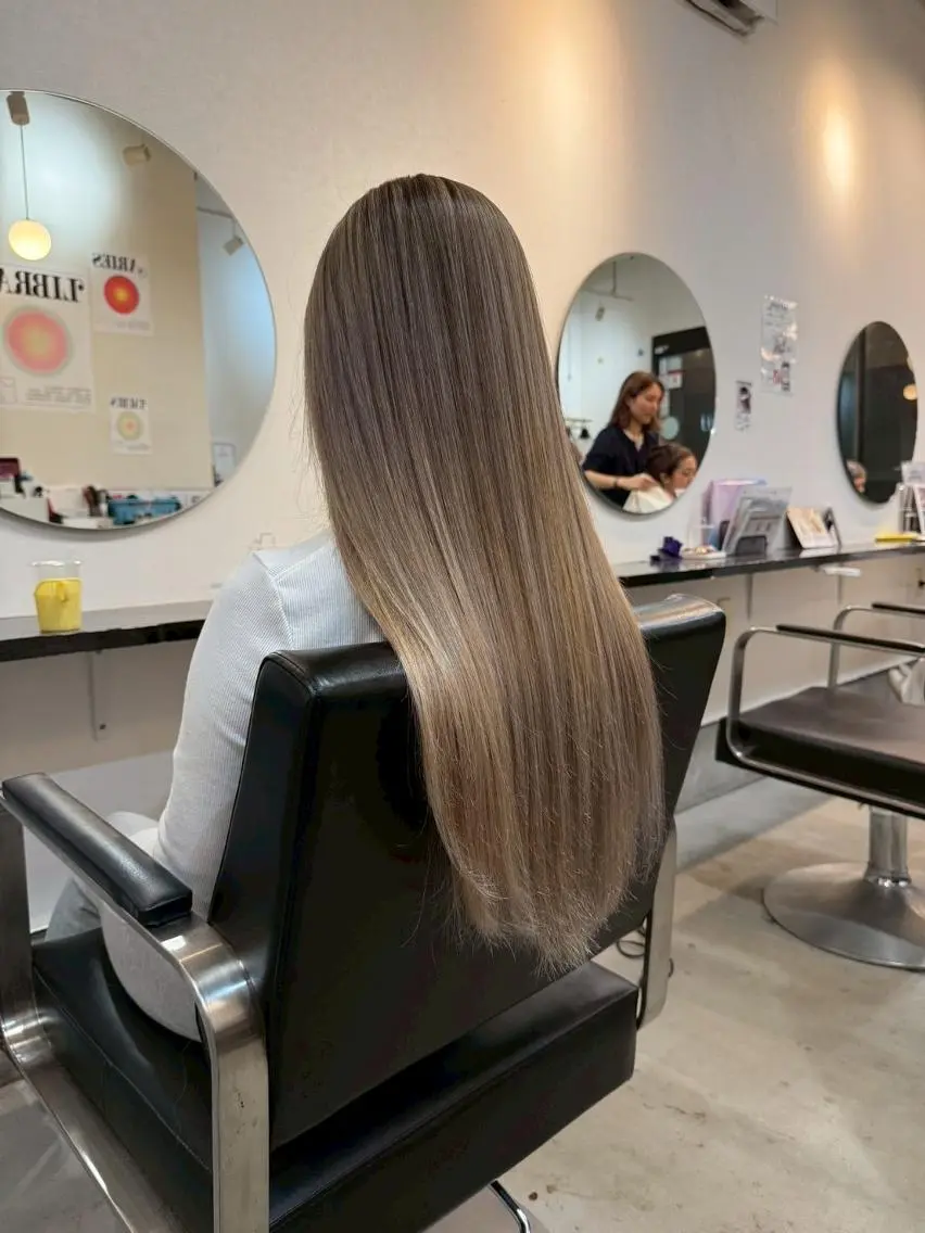 ロング 馬場 涼平のヘアスタイル