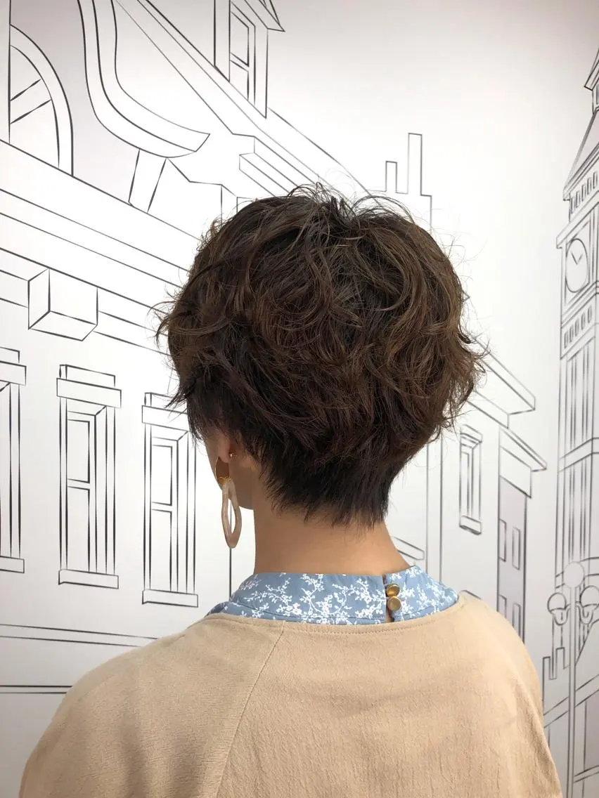 ショート 坪井 彰吾のヘアスタイル