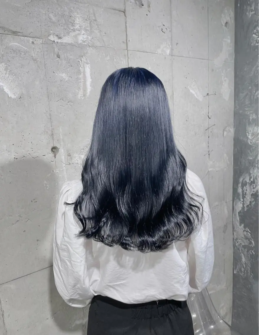 ロング カラー ヘアカラー トリートメント ヘッドスパ ヘアセット ベージュカラー💖 やすひろのヘアスタイル