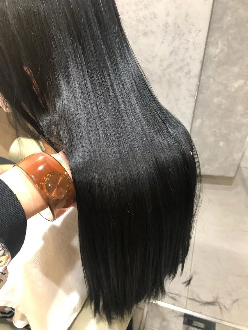 ロング カット 縮毛矯正 トリートメント 【髪質改善特化･ 福田航洋】のヘアスタイル