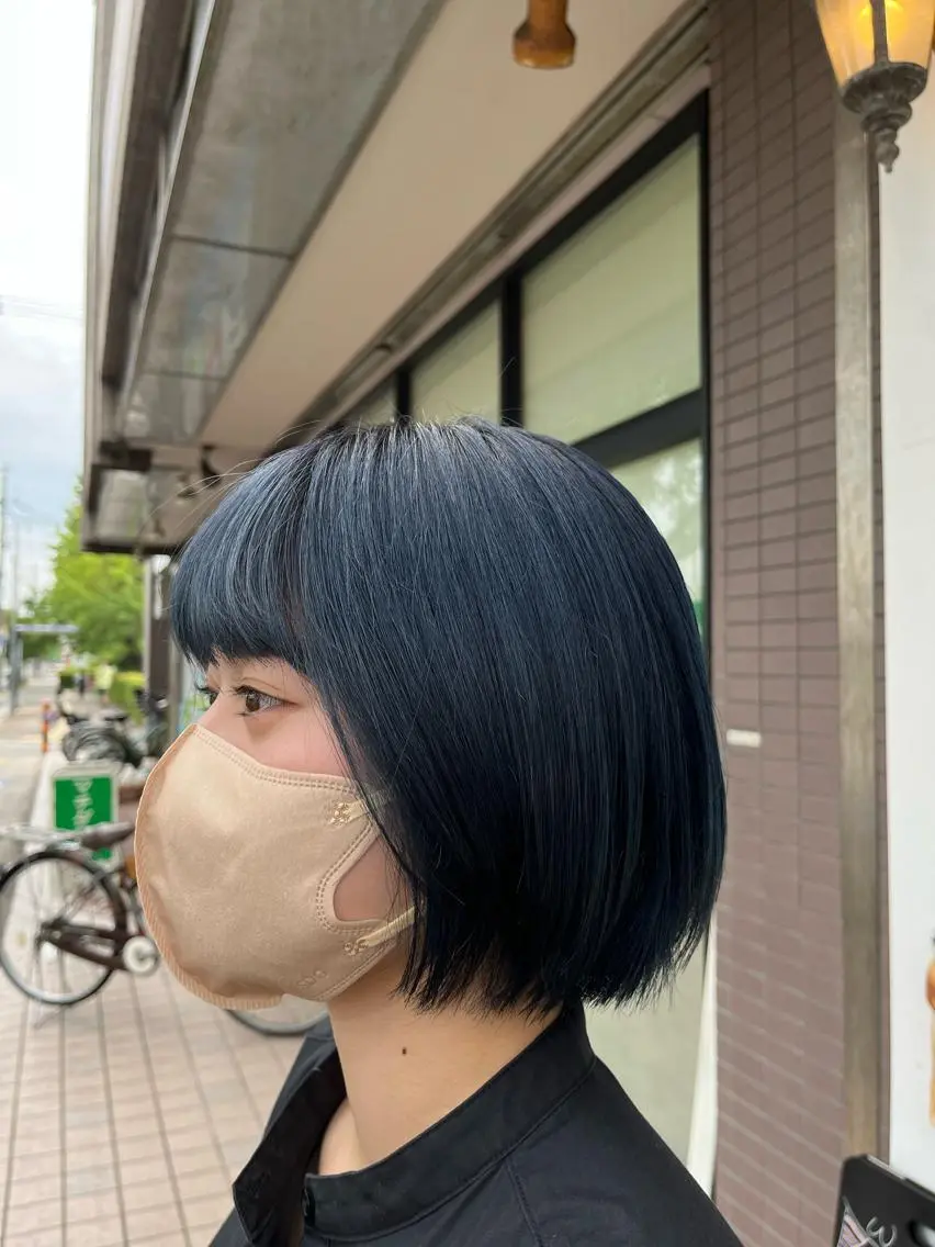 ミディアム RuLaN AMIのヘアスタイル