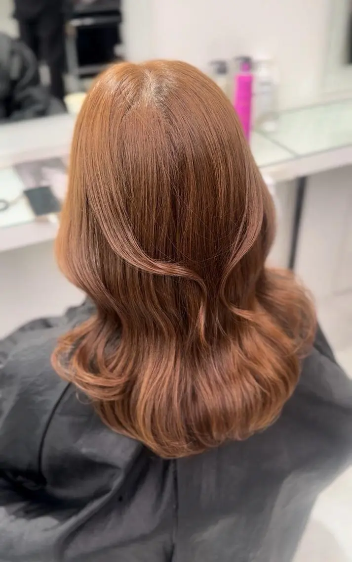 カラー トレンドスタイル🪞 ベージュブラウン🤎のヘアスタイル
