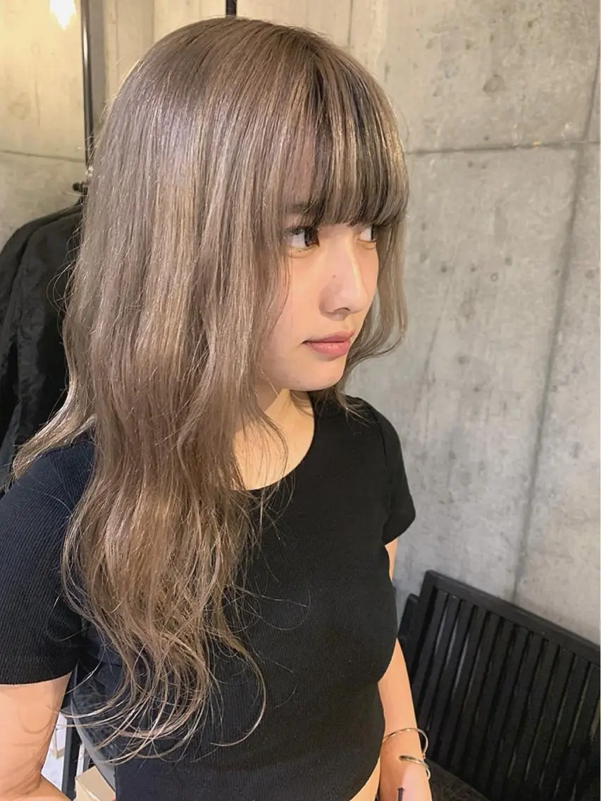 ロング ヘアカラー トリートメント ヘアセット 💈ホリ ダイキ💈のヘアスタイル