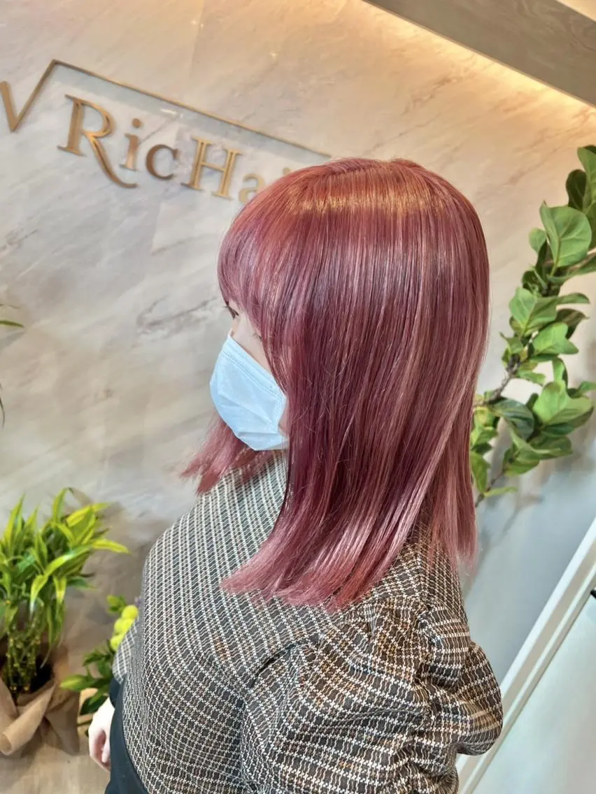 ロング カラー RICHAIR リシェイルのヘアスタイル