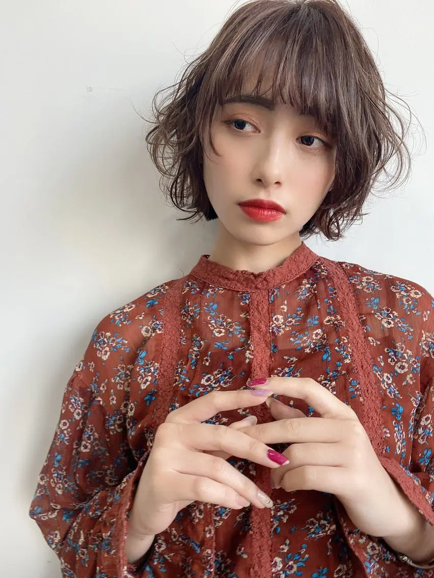 ロング カラー トリートメント カット ヘアカラー パーマ ⭐️Shelter by TOKYO⭐️のヘアスタイル