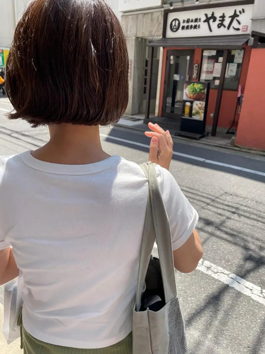 ショート カット ヘアカラー トリートメント ayane⭐️ボブ・ ショート・パーマのヘアスタイル