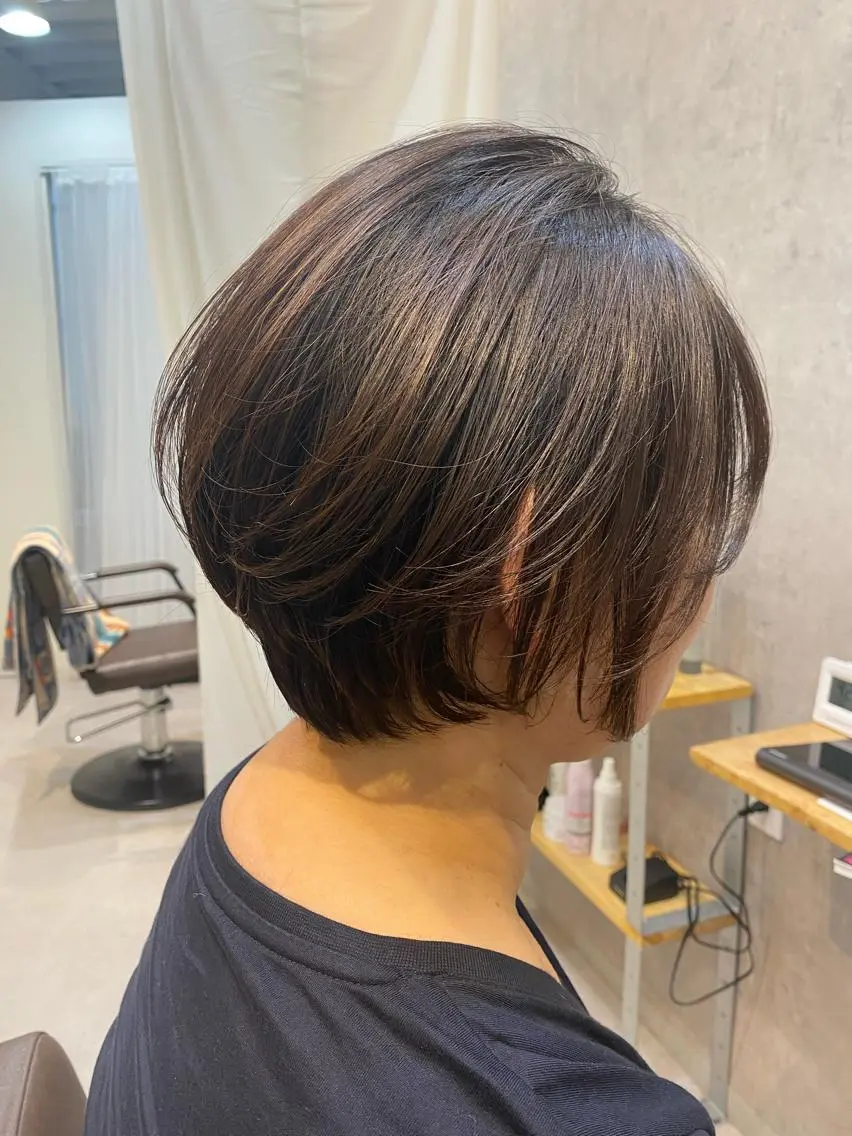 ショート カット ヘアカラー トリートメント 似合う髪型が 分からない方へのヘアスタイル