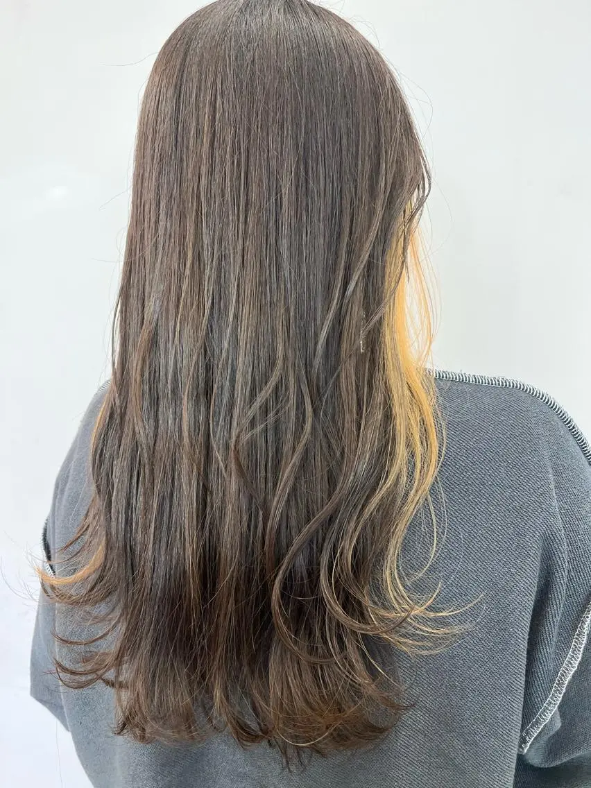 ロング カラー ベージュカラー 【美髪を叶える】中谷 彰宏(アキ)のヘアスタイル