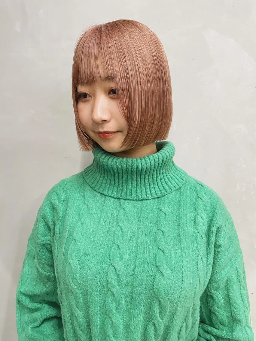 ショート カラー ブリーチ カット ヘアカラー トリートメント ヘアセット センスをお届けします 大谷将生infpのヘアスタイル