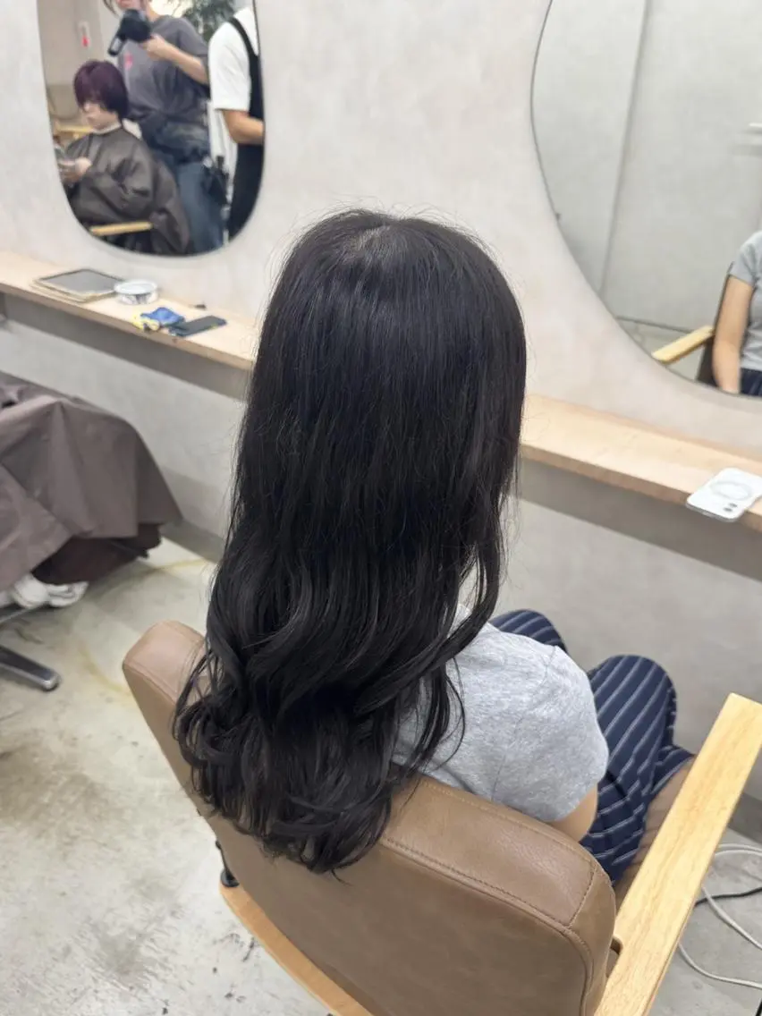 ロング カラー カット ヘアカラー YUCCAelua ⭐️モデル募集中⭐️のヘアスタイル
