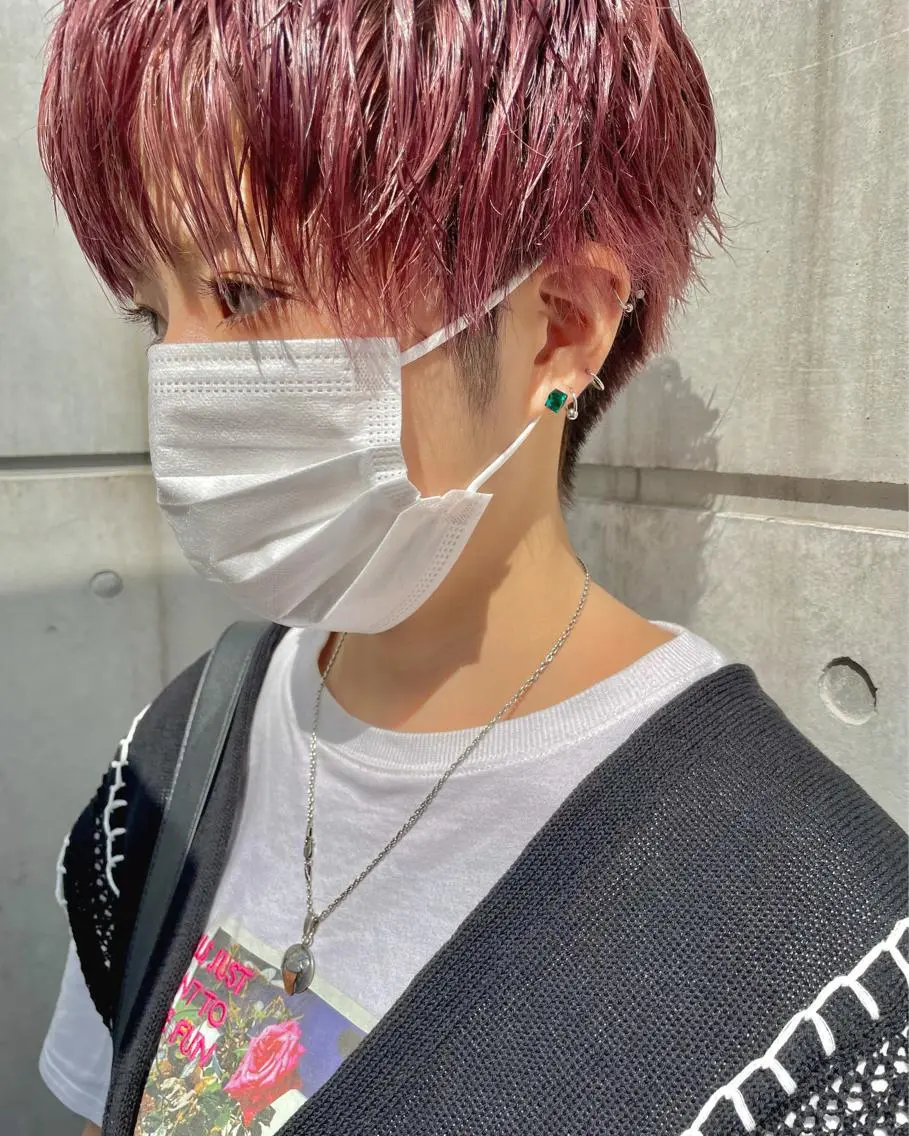 ショート カラー 艶髪/透明感カラー tawadaのヘアスタイル