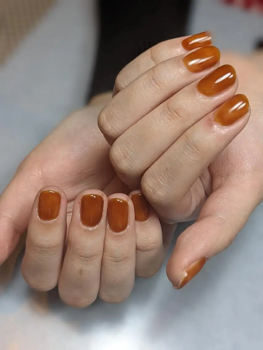 ネイル ワンカラーネイル ハンドネイル Nail SIRANGANAのネイルデザイン