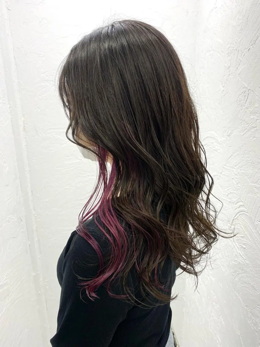 ロング ヘアカラー YUIMARL岡山店 MIRAIのヘアスタイル